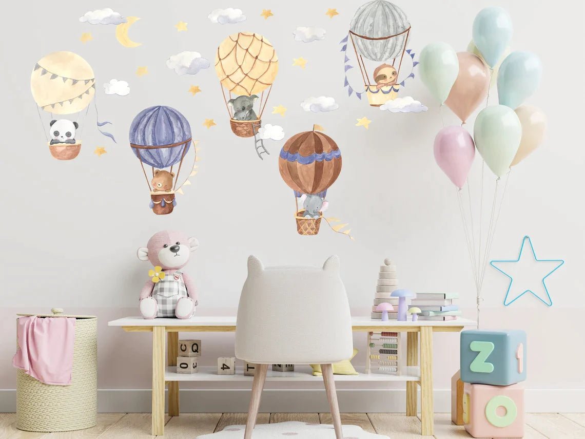 Discover how to instantly transform your nursery into a whimsical wonderland with the help of wall stickers. - Decords