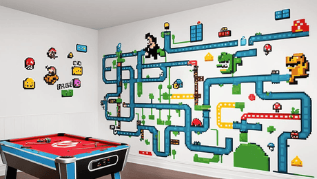 Wall Stickers for the Game Room?