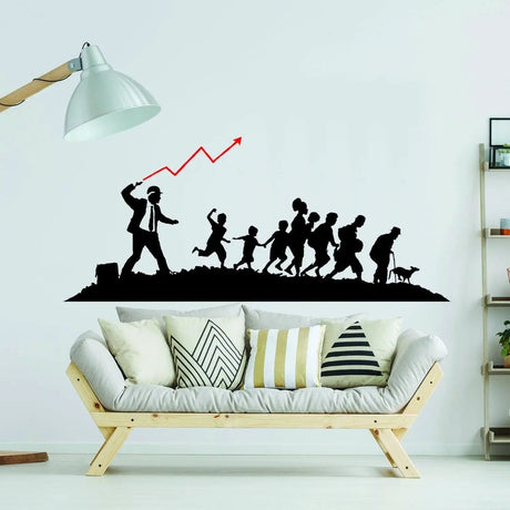 The Executive Art Decal: A Sophisticated Statement for Your Walls - Decords