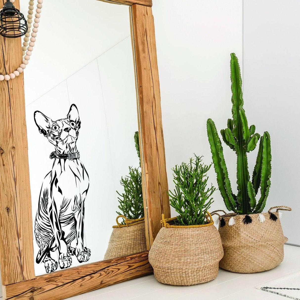 Custom Pet Artwork Wall Sticker, Personalized Animal Vinyl Decal for Wall Decoration - Decords