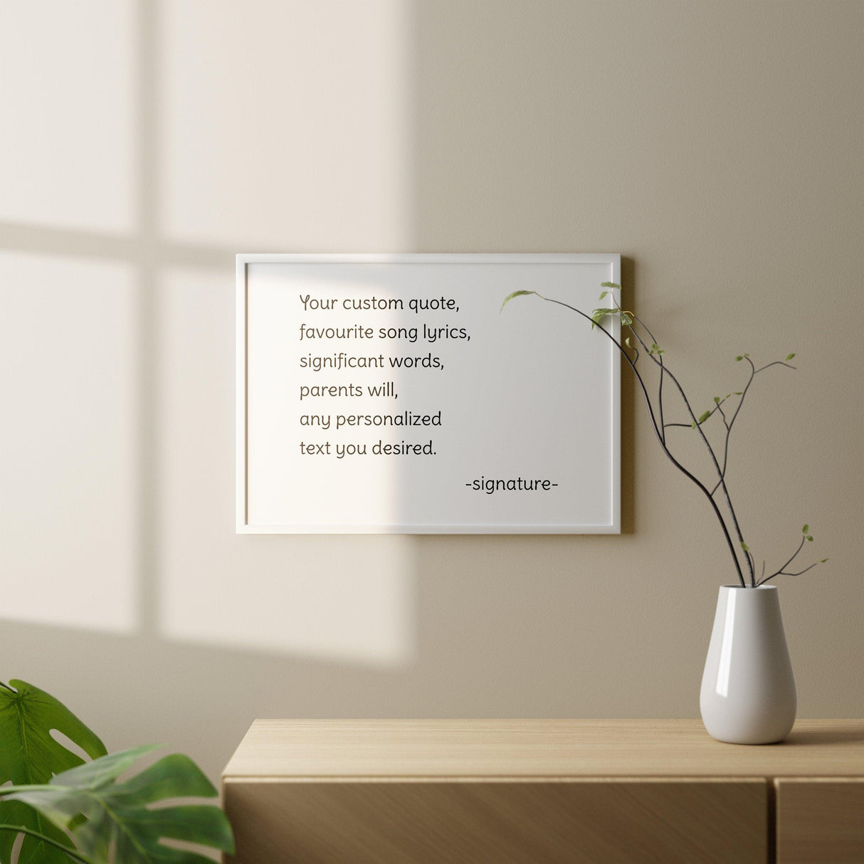 Customized Motivational Art Print - Personalized Inspiration Wall Decor Poster - Decords