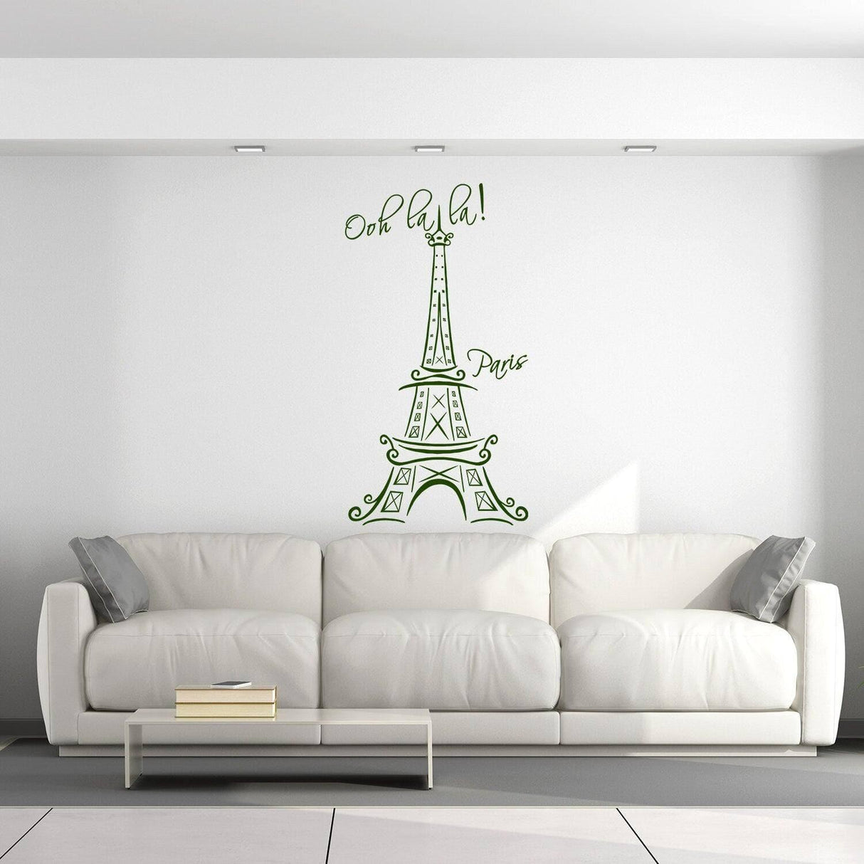 Parisian Dreams: Eiffel Tower Vinyl Decals, Unique Wall Graphics for Indoor Use - Decords