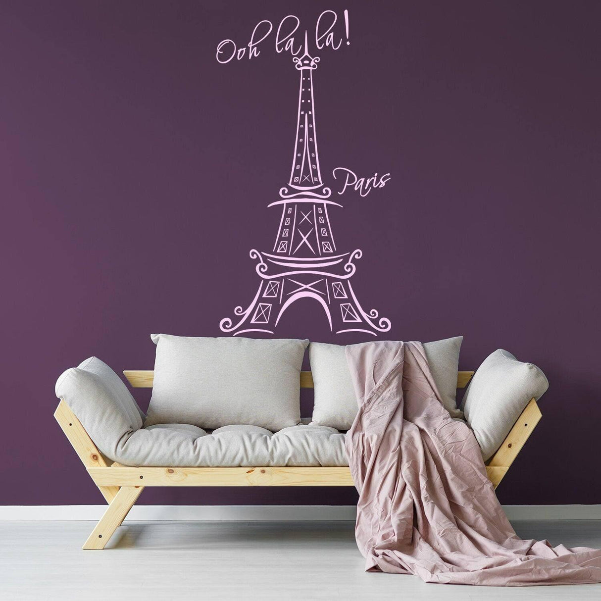 Parisian Dreams: Eiffel Tower Vinyl Decals, Unique Wall Graphics for Indoor Use - Decords