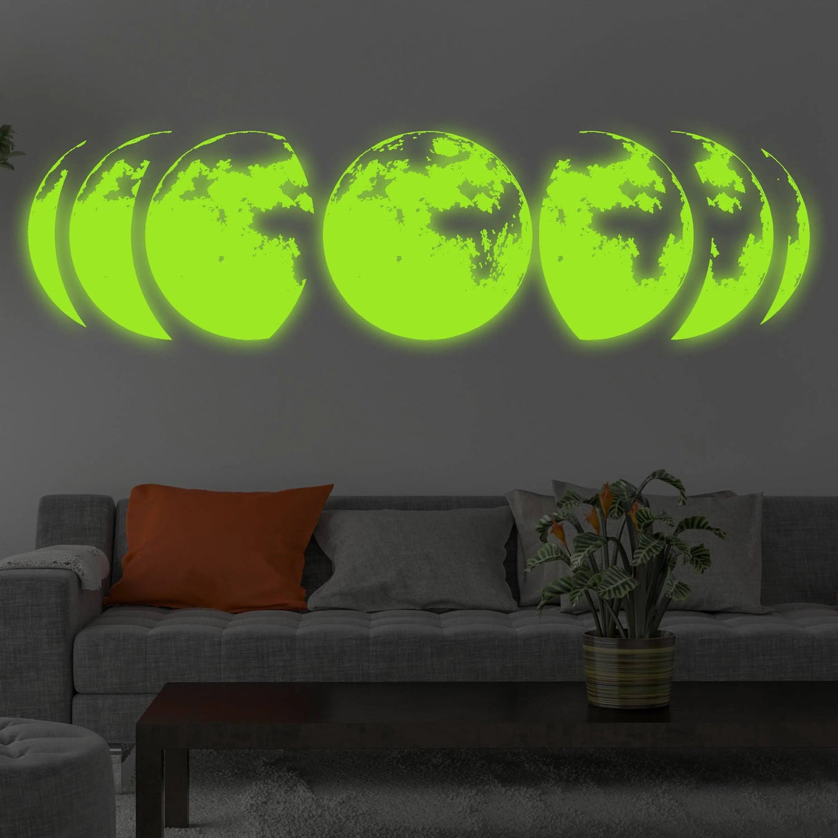 Lunar Glow Wall Art: Space Illumination with Celestial Artistry - Decords