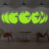 Lunar Glow Wall Art: Space Illumination with Celestial Artistry - Decords