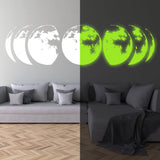 Lunar Glow Wall Art: Space Illumination with Celestial Artistry - Decords