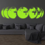 Lunar Glow Wall Art: Space Illumination with Celestial Artistry - Decords