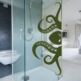 Octopus Tentacle Wall Decal Sticker - Oceanic Theme Wall Art - Decords