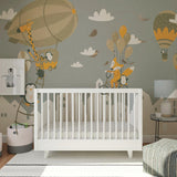 WhimsyLand Wall Decals: Penguin, Fox & Hot Air Balloon Themed Stickers - Decords