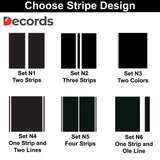 Car Vinyl Decals - Racing Stripes Vehicle Graphics Set - Decords