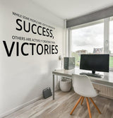 Small Business Motivational Wall Decal - Success Inspiration & Dream Achievement Sticker - Decords