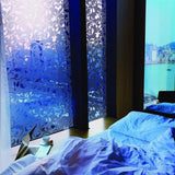 Stylish Privacy Glass Window Film - Decorative Static Cling Window Covering Film - Decords