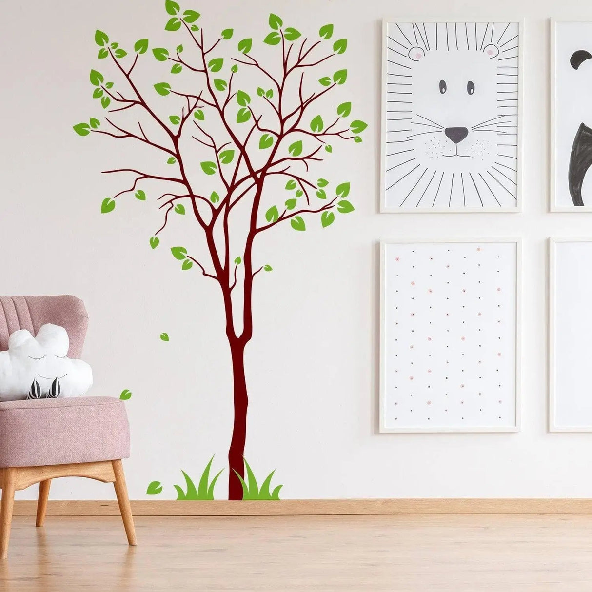 Nature's Serenity, Vinyl Wall Decal, Artistic Design, Easy to Install - Decords