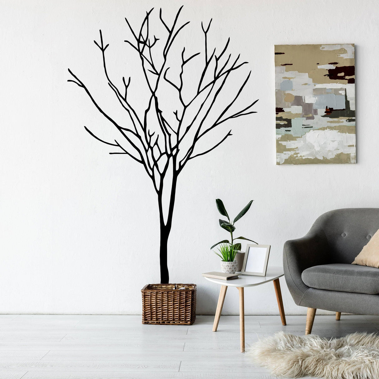 Nature's Serenity, Vinyl Wall Decal, Artistic Design, Easy to Install - Decords