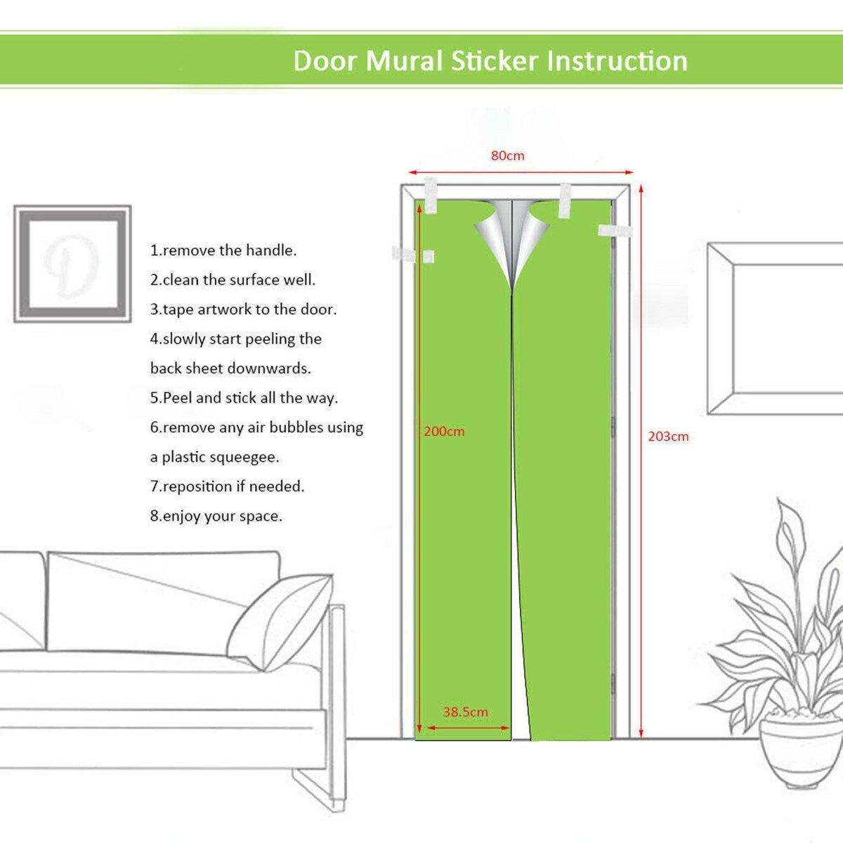 3D Door Makeover Set, Door Renovation Kit, Complete Door Remodeling Package - Decords