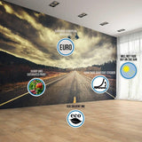 3D Wall Transformation Kit - Stone Wall Effect, DIY Interior Design Upgrade - Decords