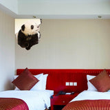 3D Wildlife Porthole Wall Decal - Decords