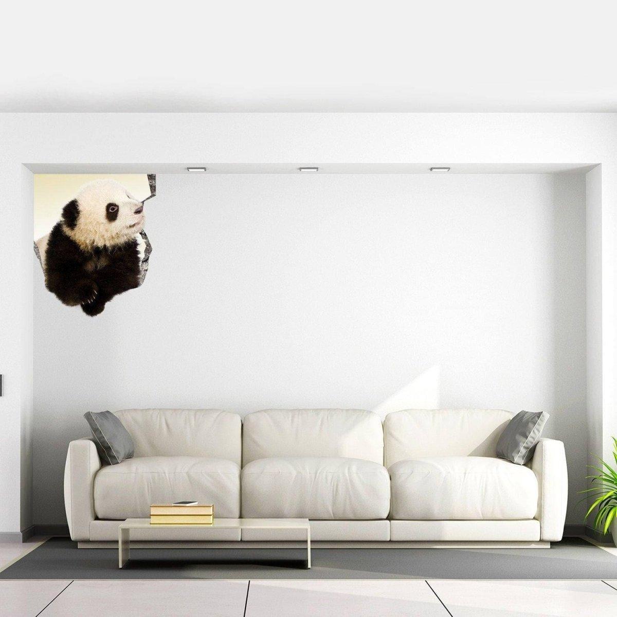 3D Wildlife Porthole Wall Decal - Decords