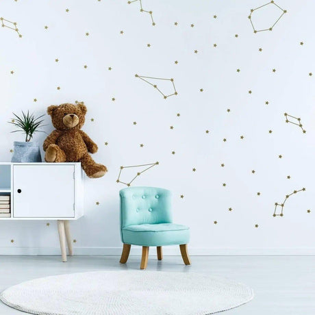 Celestial Dreams Themed Vinyl Wall Stickers, Adhesive Decal Art for Walls - Decords