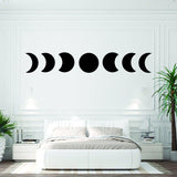 Moon Phase Wall Hanging Decor, Celestial Lunar Artwork Display - Decords