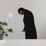 Creepy Clown Vinyl Decal - Menacing Smile Wall Sticker Decoration - Decords