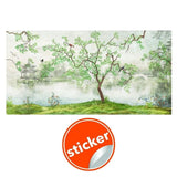 Dreamy Chinese Garden Wall Mural - Oriental Landscape Scenery Wallpaper for Home Decor - Decords