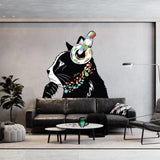 Urban Art Style Inspo - Feline Contemplative Wall Sticker Decal - Decords