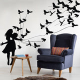 Innovative Artistic Wall Sticker Vinyl Expressive Wall Adhesive Decorations - Decords