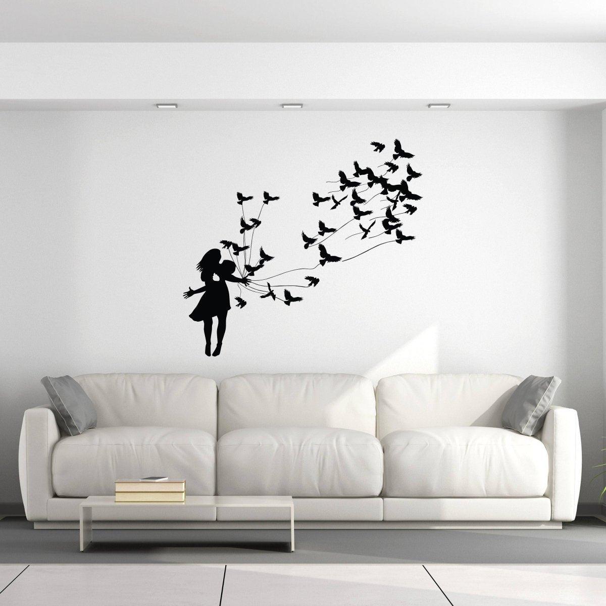 Innovative Artistic Wall Sticker Vinyl Expressive Wall Adhesive Decorations - Decords