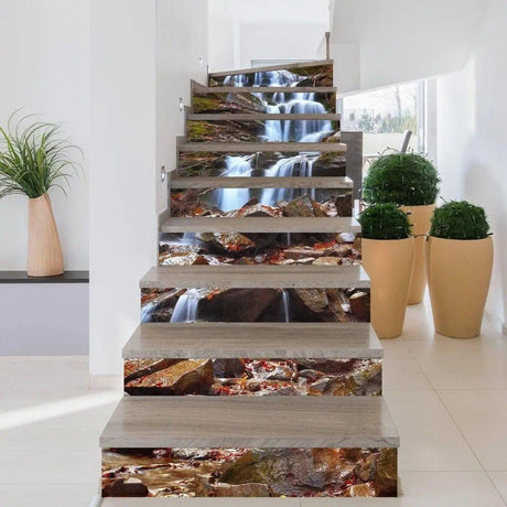 Custom Fit Stair Riser Decals - Personalize Your Stairs with Style - Decords