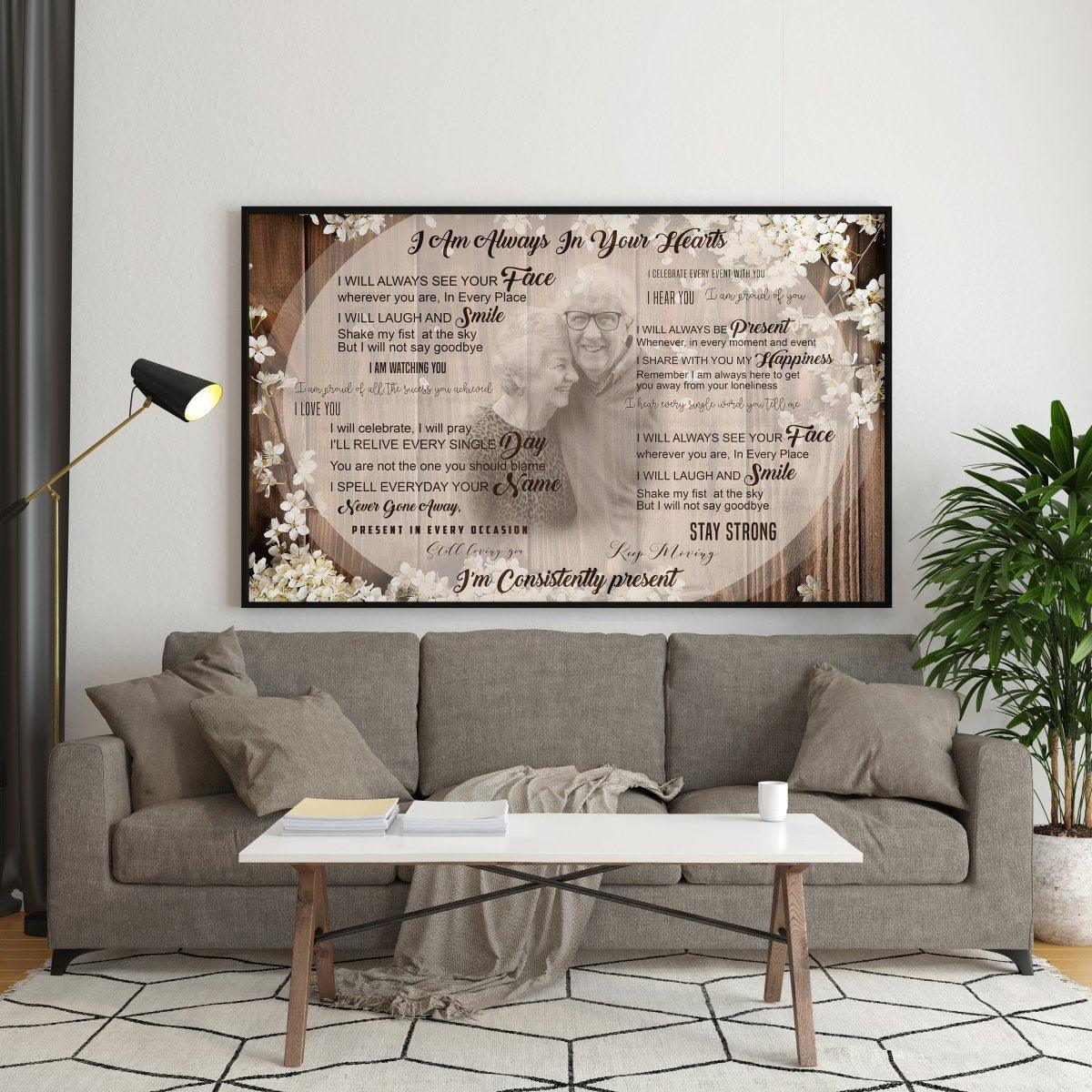 Personalized Commemorative Keepsake Canvas Artwork - Decords