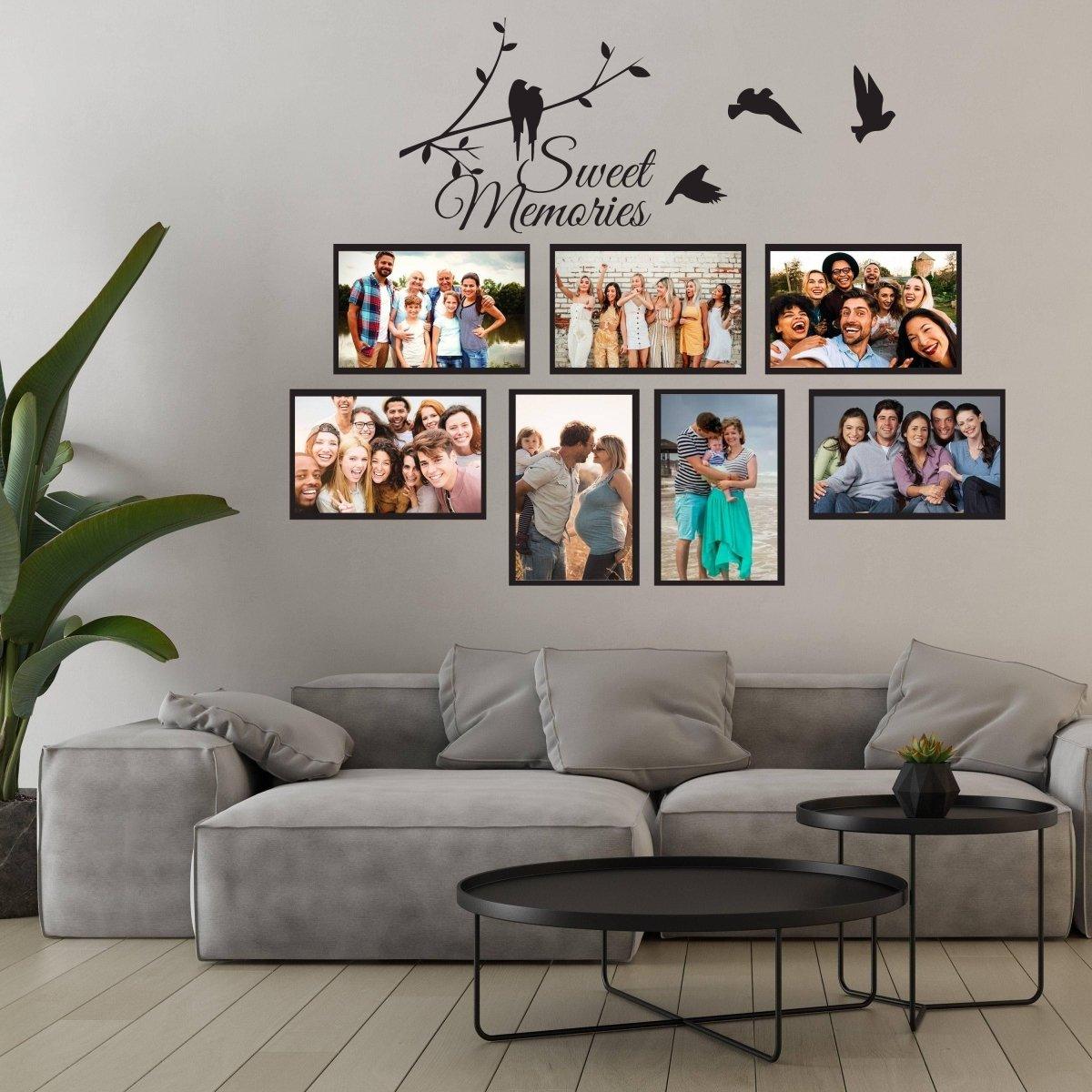 Vinyl Wall Decal - Stylish and Sophisticated Frames Design - Decords