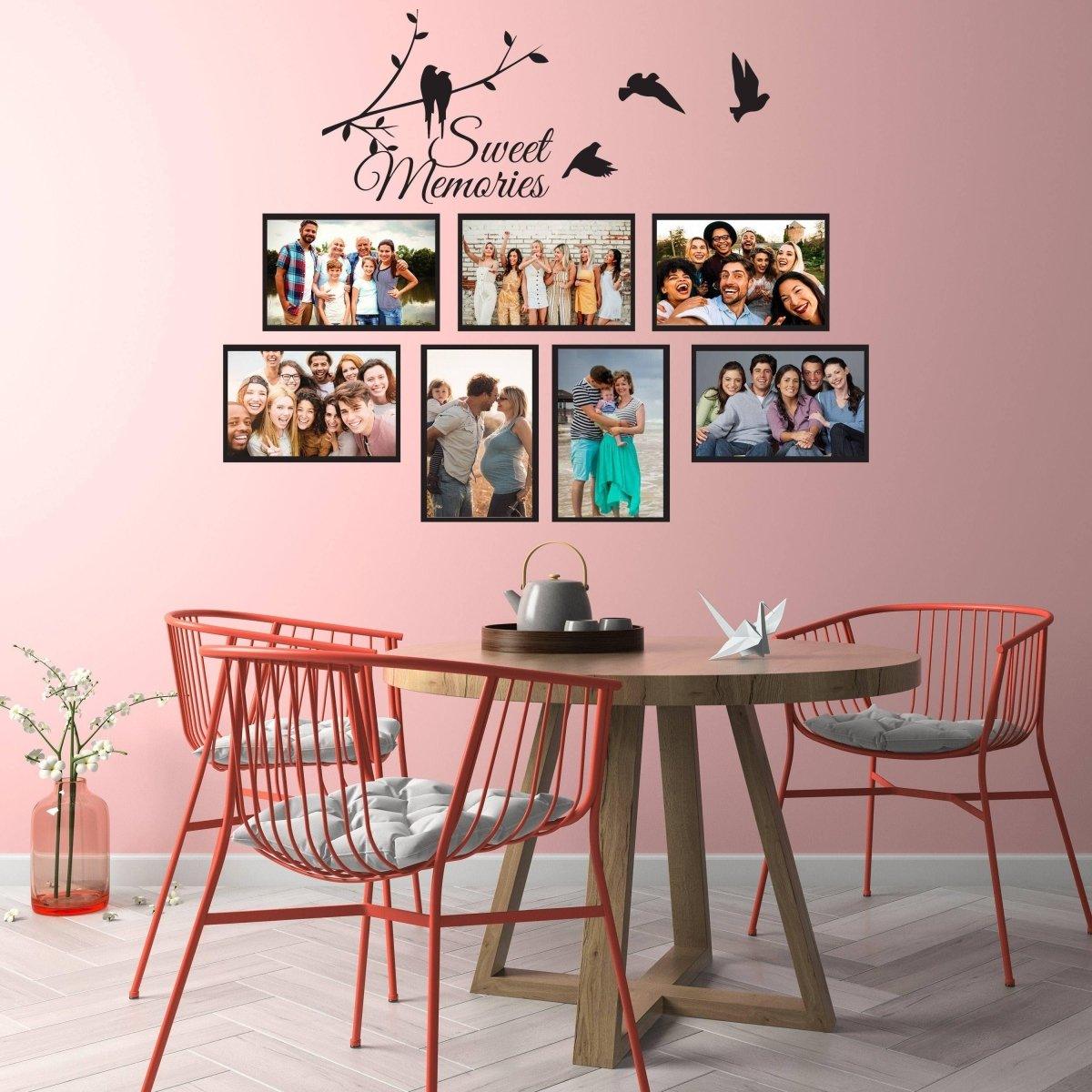 Vinyl Wall Decal - Stylish and Sophisticated Frames Design - Decords