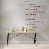 Inspired Elegant Home Wall Decal - Wall Sticker Decoration - Decords