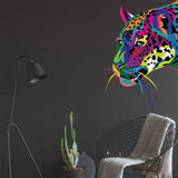 Stylish Wall Sticker Featuring a Panther Design, Sophisticated Wall Decoration - Decords