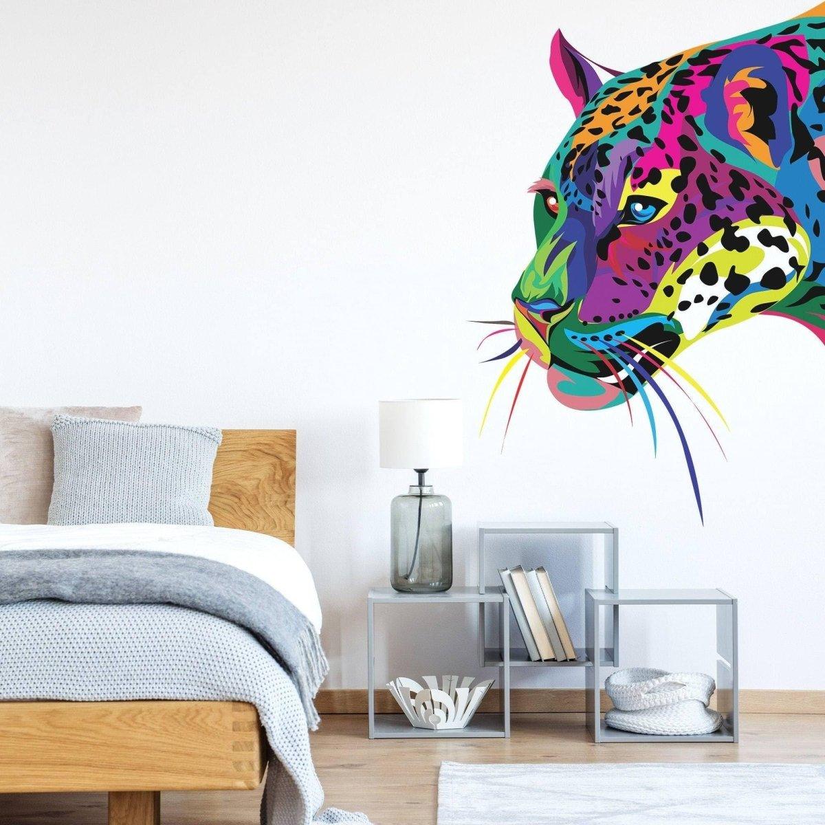 Stylish Wall Sticker Featuring a Panther Design, Sophisticated Wall Decoration - Decords