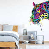 Stylish Wall Sticker Featuring a Panther Design, Sophisticated Wall Decoration - Decords