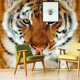 Stylish Wall Decal Tiger Design: Upgrade Your Space with Exotic Elegance! - Decords