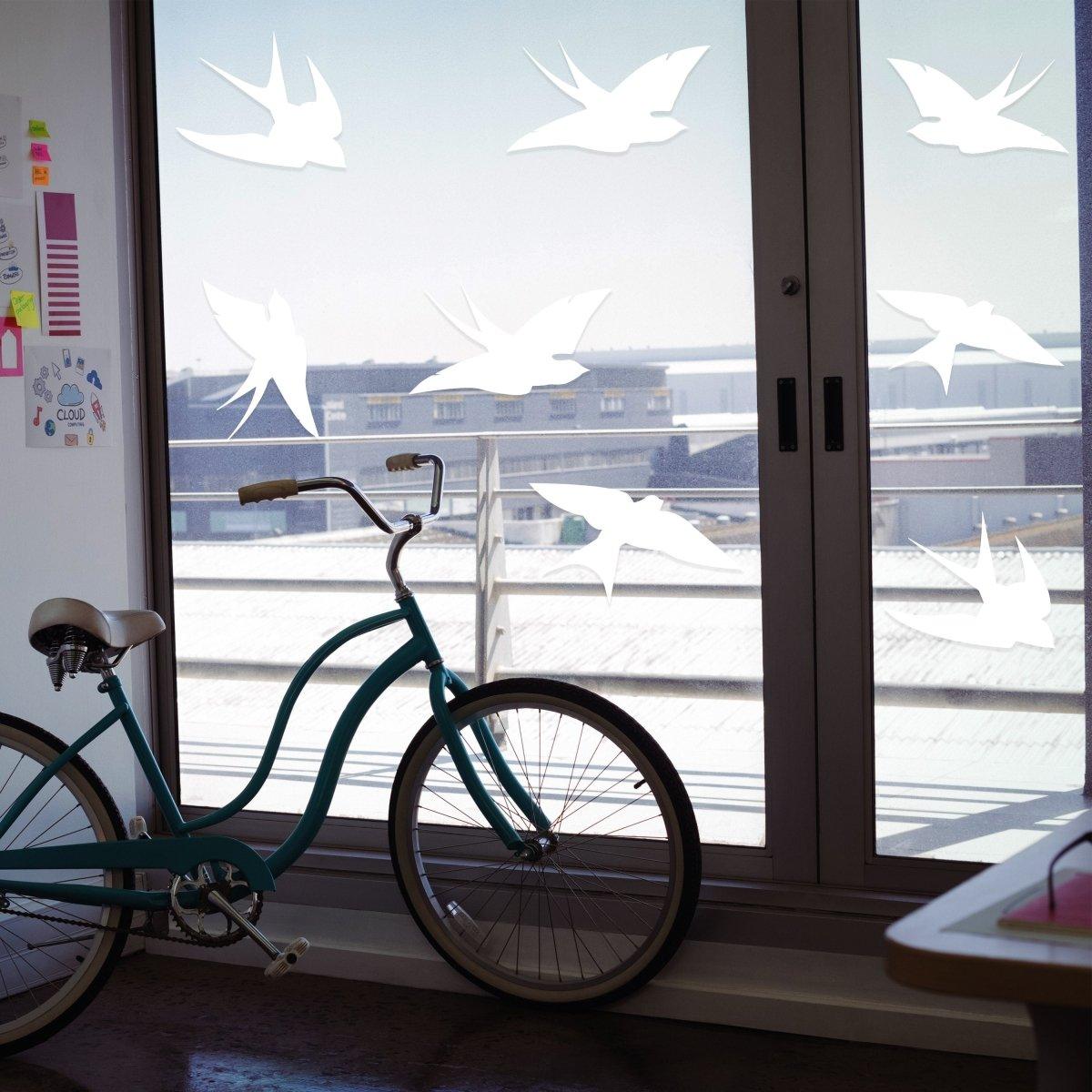 FeatherGuard Bird-Safe Window Vinyl Decals - Enhancing Elegant Aesthetics - Decords