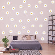 Boho Vinyl Wall Stickers, Blossom Flower Decorative Wall Decals, Peel & Stick Art Mural - Decords