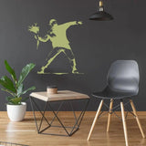 Artistic Floral Expression Wall Decal: Enhance Your Space with Sophistication - Decords