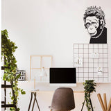 Queen Monkey Vinyl Wall Art Decal - Humorous, Playful & Creative Wall Sticker - Decords