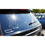 Petrol Cat Car Decal, Vehicle Vinyl Sticker, Automobile Graphic Overlay - Decords