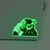 Vinyl Laptop Decals - Luminous Monkey Computer Skin Decal Stickers - Decords