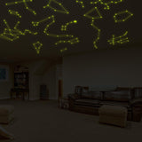 Custom Glowing Vinyl Wall Decal - Customised Glow in Dark Ceiling Sticker - Decords