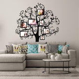 Photo Frame Tree Sticker - Family Vinyl Wall Decal - Decords