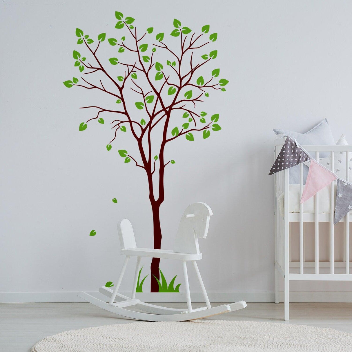 Tree Sticker Decal - Wall Birch Art Vinyl Nursery Stickers - Decords