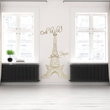 Eiffel Tower Wall Stickers - Paris Vinyl Decal - Decords