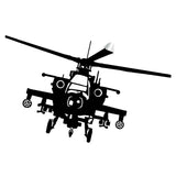 Helicopter Wall Sticker - Art Copter Vinyl Decal - Decords