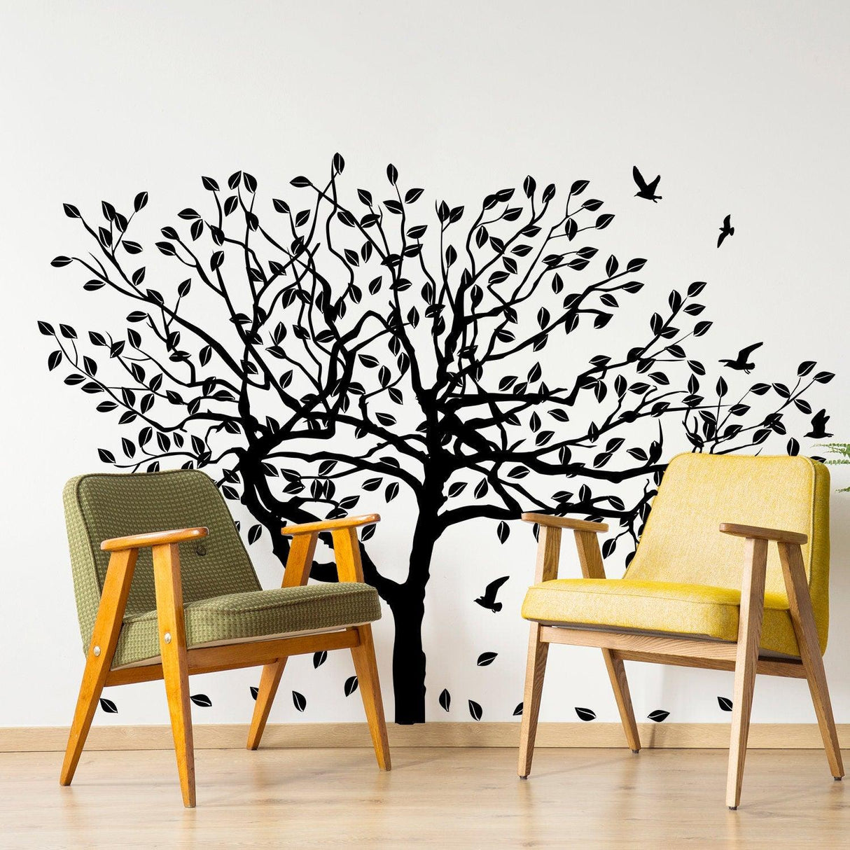 Tree Wall Decal Sticker - Birch Art Vinyl Nursery Stickers - Decords